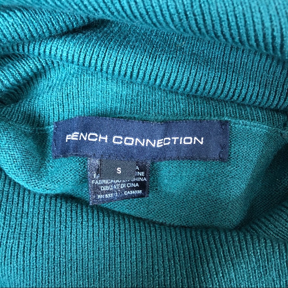 French Connection stripe turtleneck sweater - Picture 3 of 5